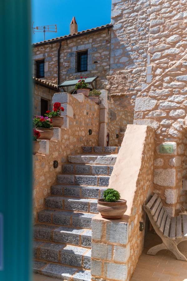 Olea Hotel Pírgos Dhiroú Bagian luar foto