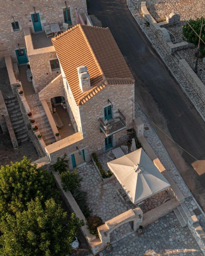 Olea Hotel Pírgos Dhiroú Bagian luar foto