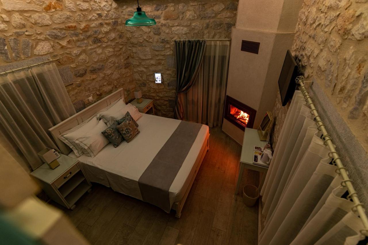 Olea Hotel Pírgos Dhiroú Bagian luar foto