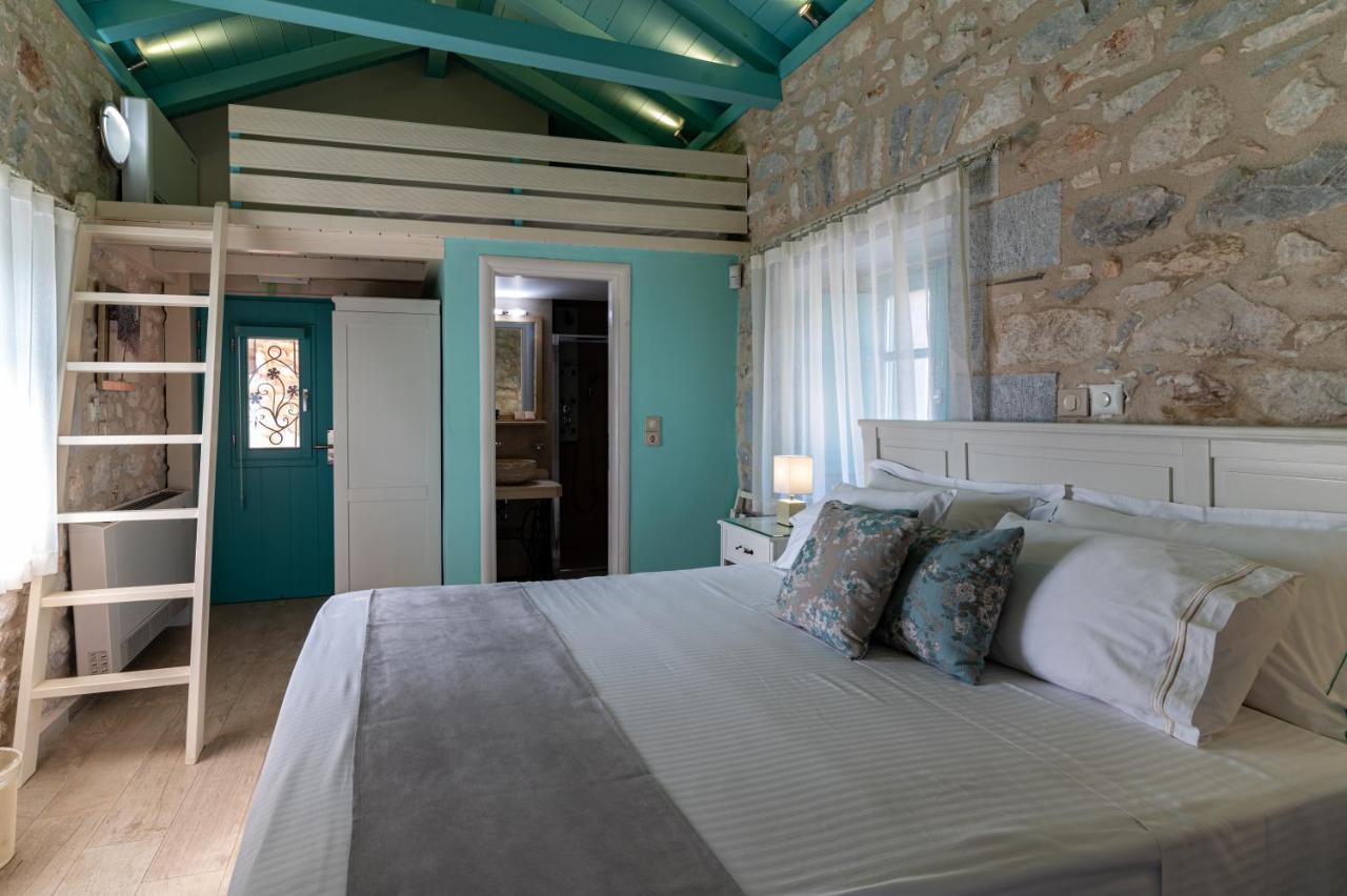Olea Hotel Pírgos Dhiroú Bagian luar foto