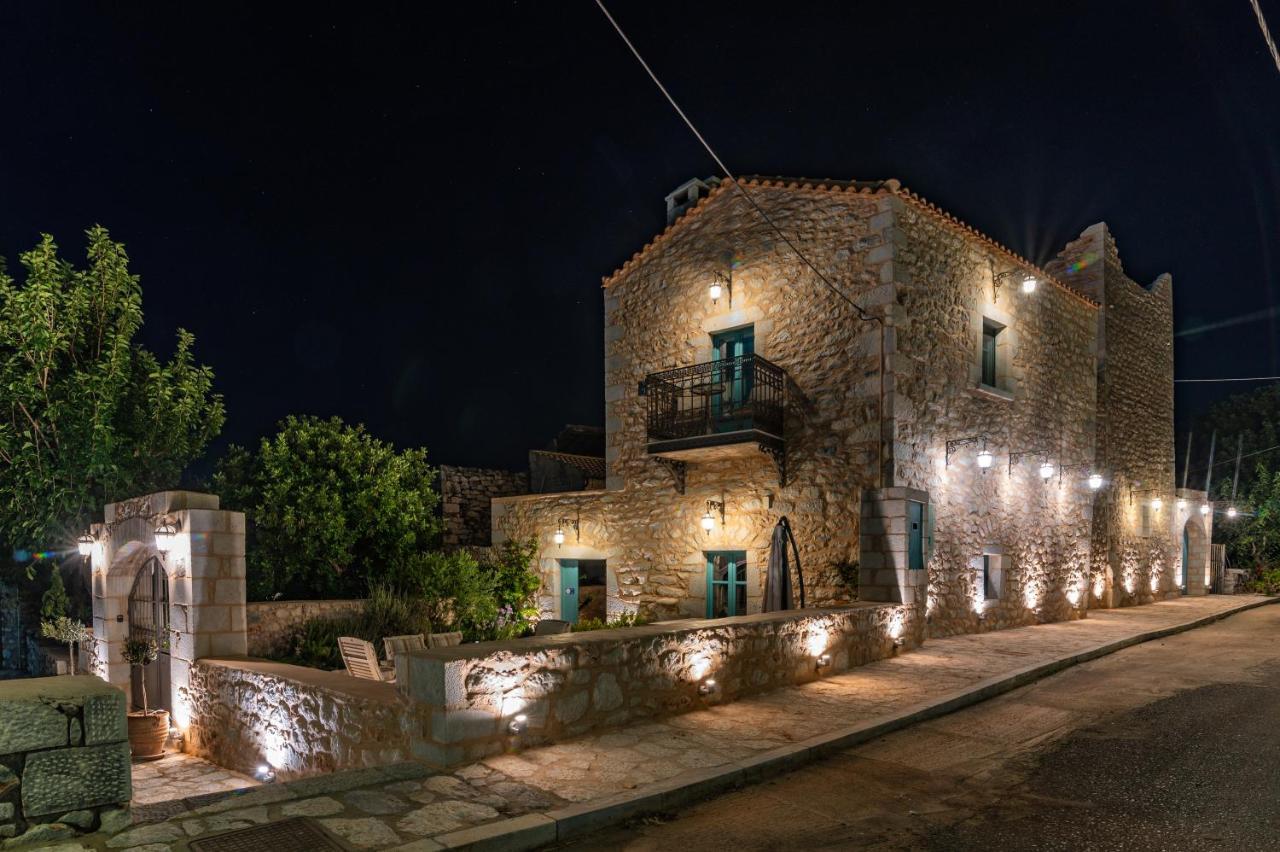 Olea Hotel Pírgos Dhiroú Bagian luar foto