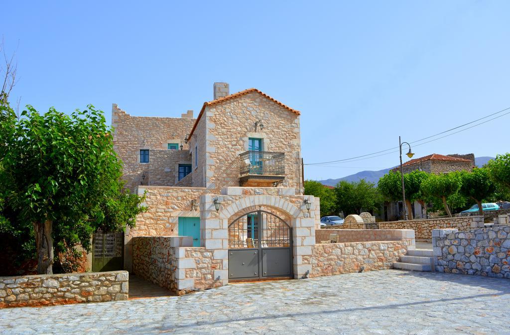 Olea Hotel Pírgos Dhiroú Bagian luar foto